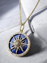 Load image into Gallery viewer, Lapis and Diamond Sun