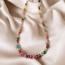 Load image into Gallery viewer, Rainbow of Tourmalines Necklace