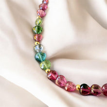 Load image into Gallery viewer, Rainbow of Tourmalines Necklace