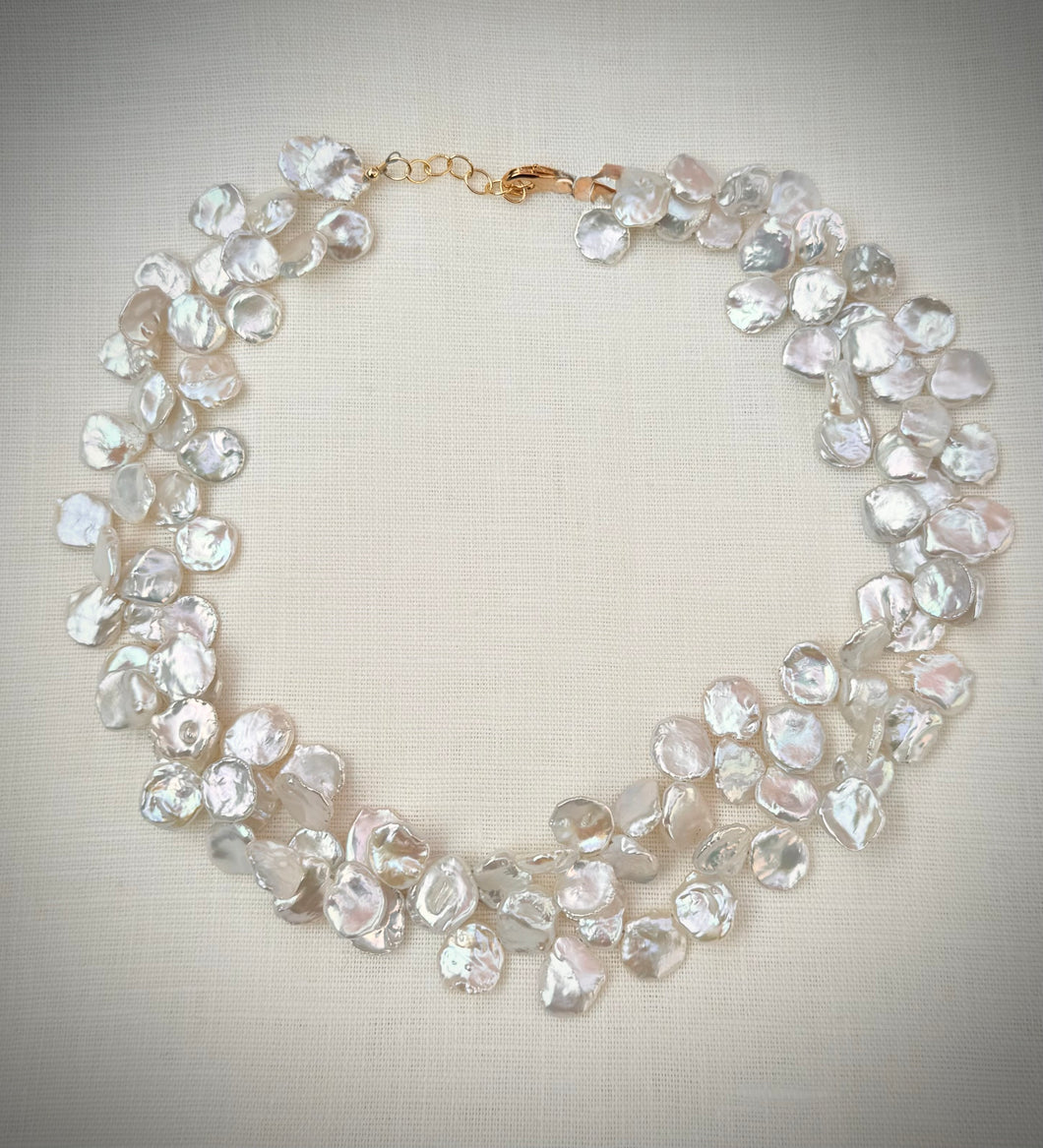 Winter White Pearl Choker