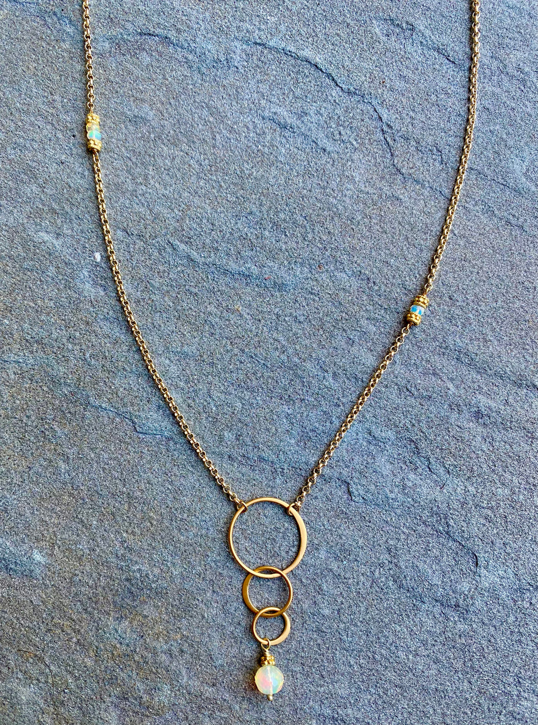 Opal Light Necklace