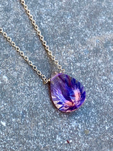 Load image into Gallery viewer, Amethyst Sunburst Necklace