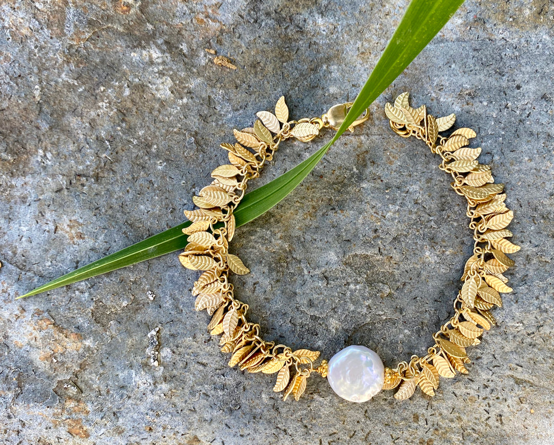 Intricate Leafy Bracelet