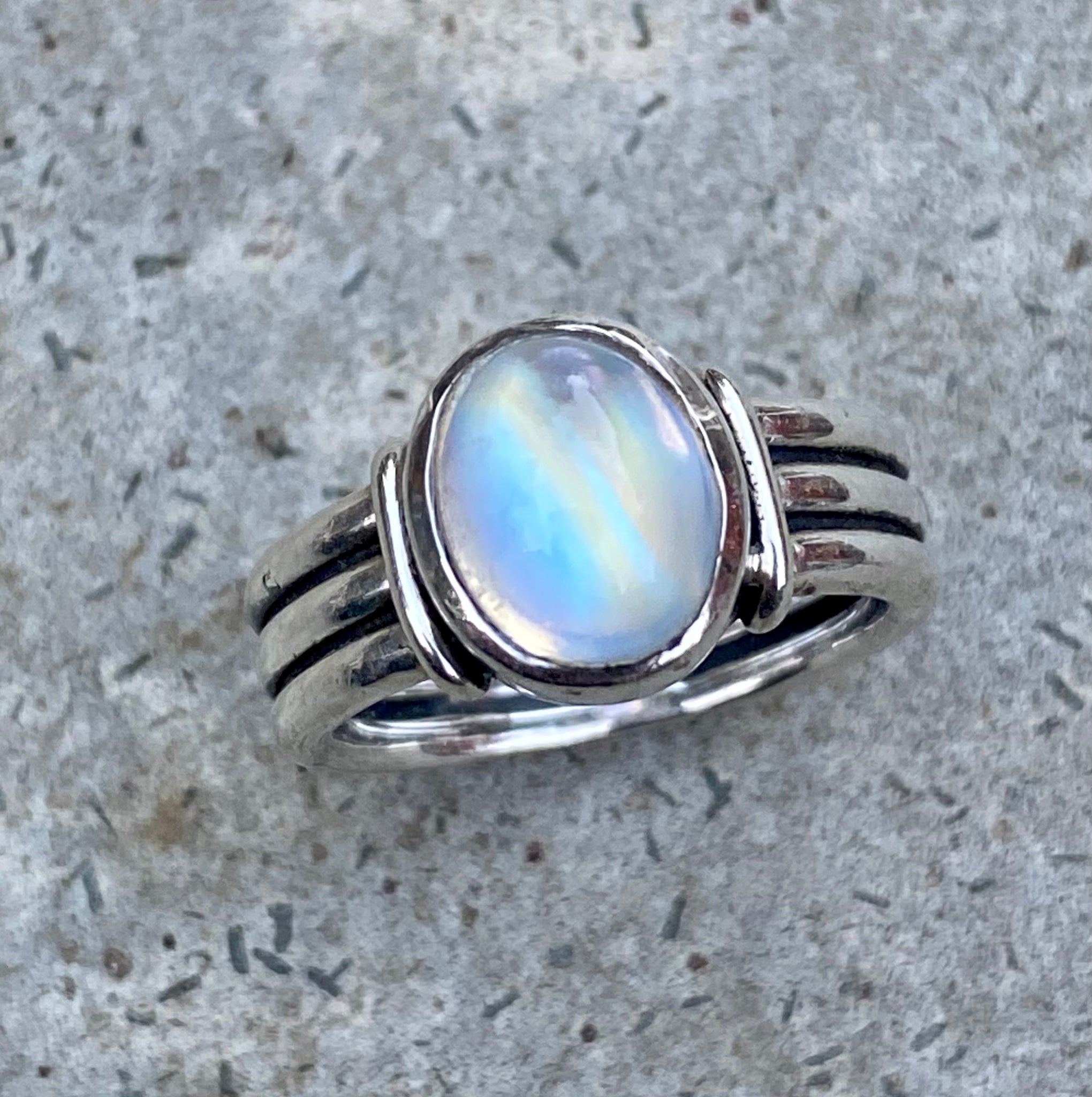 Moonstone Rings by Moon Magic | Worldwide Delivery