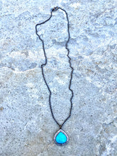 Load image into Gallery viewer, Blue Flame Necklace