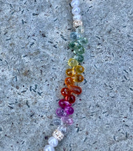 Load image into Gallery viewer, Rainbow Offset Necklace