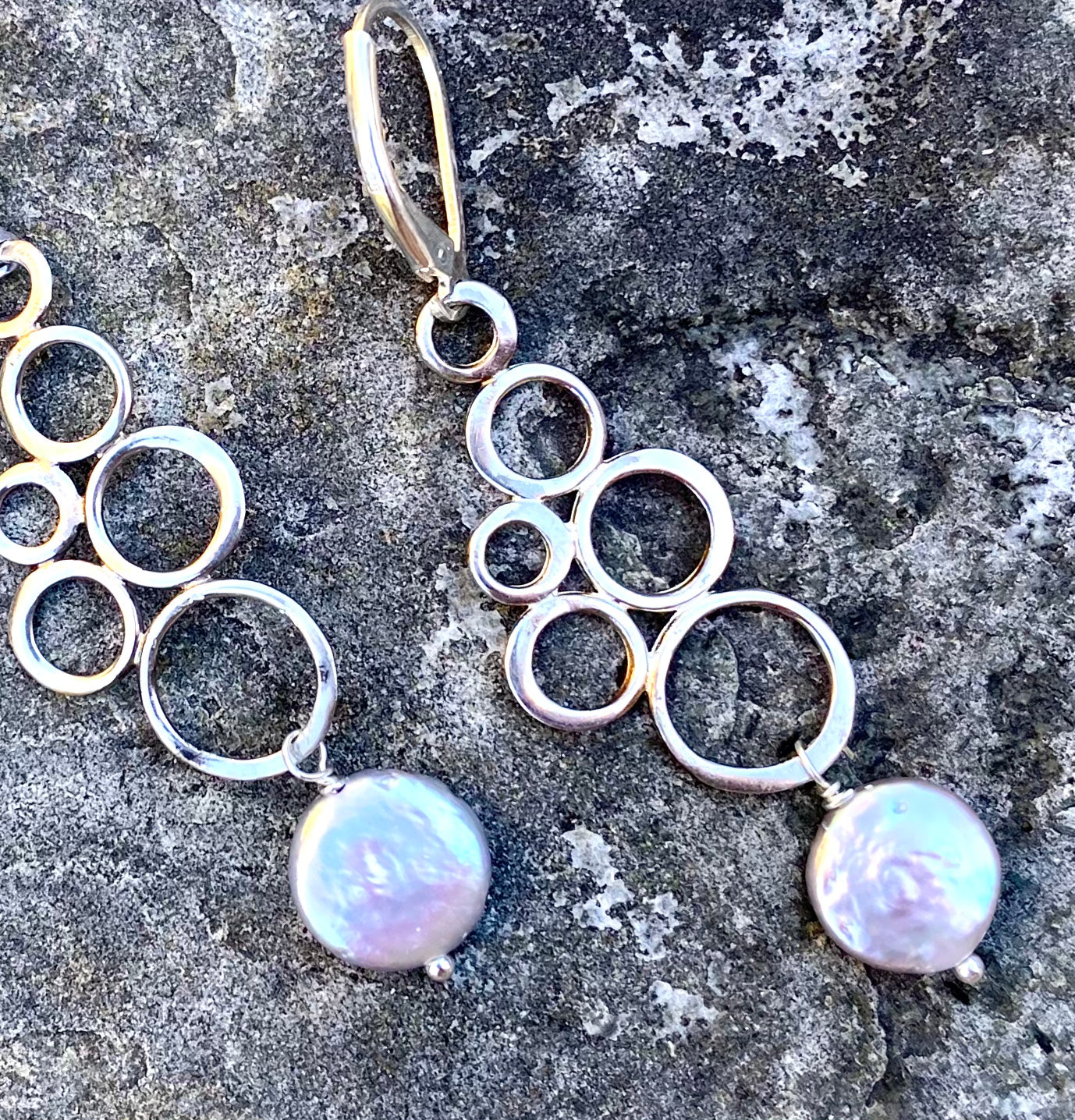 ピアス Bubble Earring (Silver) Bubble Earrings .925 Sterling Silver | eBay