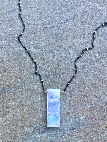 Modern Moonstone Necklace