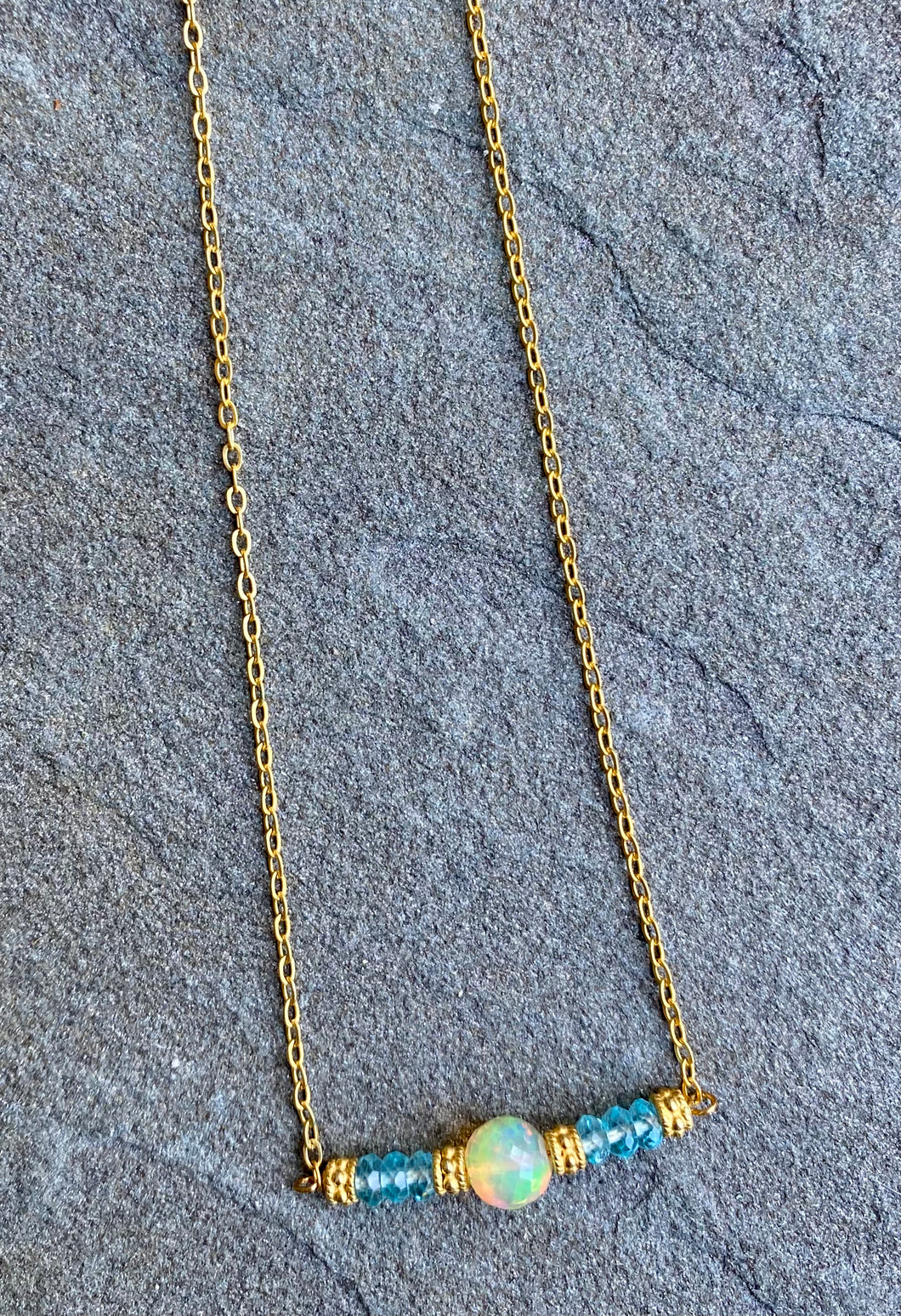 Opal Detail Necklace