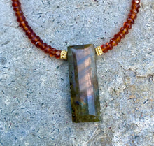 Load image into Gallery viewer, Westside Labradorite Necklace